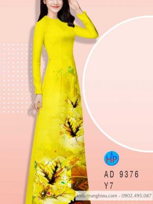 Vải áo dài hình lá mới ra AD 9376 30 1587865649 858 Vai ao dai hinh la moi ra AD 9376