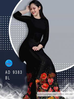 Vải áo dài hoa 3D kiểu mới AD 9383 26 1587865749 178 Vai ao dai hoa 3D kieu moi AD 9383
