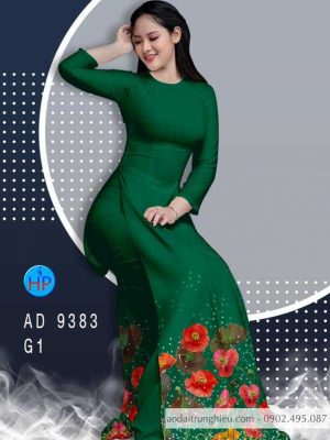 Vải áo dài hoa 3D kiểu mới AD 9383 21 1587865749 17 Vai ao dai hoa 3D kieu moi AD 9383