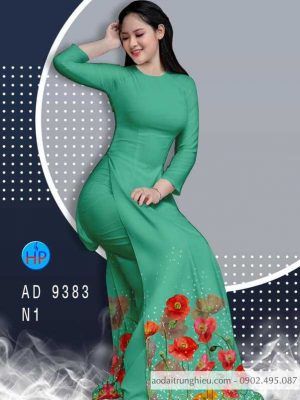 Vải áo dài hoa 3D kiểu mới AD 9383 22 1587865749 473 Vai ao dai hoa 3D kieu moi AD 9383