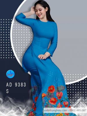 Vải áo dài hoa 3D kiểu mới AD 9383 24 1587865749 870 Vai ao dai hoa 3D kieu moi AD 9383