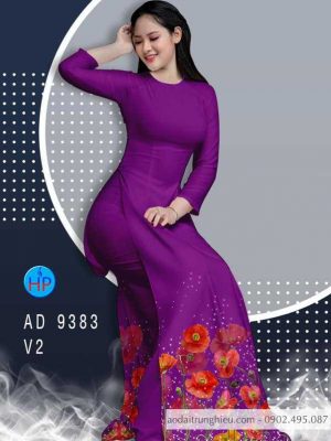 Vải áo dài hoa 3D kiểu mới AD 9383 33 1587865750 731 Vai ao dai hoa 3D kieu moi AD 9383