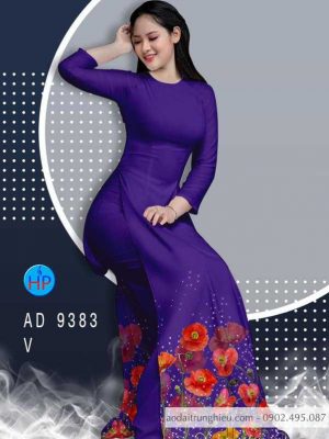 Vải áo dài hoa 3D kiểu mới AD 9383 36 1587865750 753 Vai ao dai hoa 3D kieu moi AD 9383
