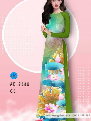 Vải áo dài hoa sen kiểu mới AD 9380 25 1587866008 44 Vai ao dai hoa sen kieu moi AD 9380
