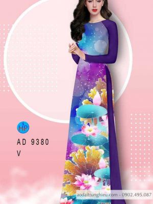 Vải áo dài hoa sen kiểu mới AD 9380 21 1587866008 555 Vai ao dai hoa sen kieu moi AD 9380