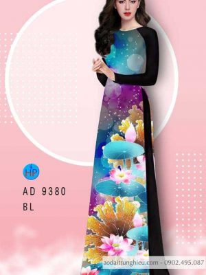 Vải áo dài hoa sen kiểu mới AD 9380 33 1587866009 298 Vai ao dai hoa sen kieu moi AD 9380