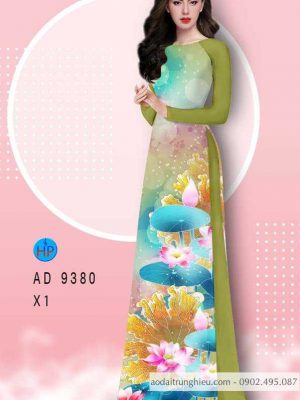 Vải áo dài hoa sen kiểu mới AD 9380 34 1587866009 468 Vai ao dai hoa sen kieu moi AD 9380
