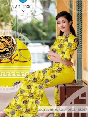 1587961511 153 Vai ao dai hoa van deu kieu moi AD 7030