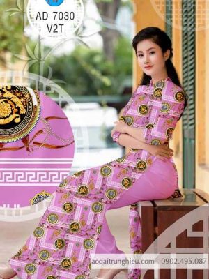 1587961511 307 Vai ao dai hoa van deu kieu moi AD 7030