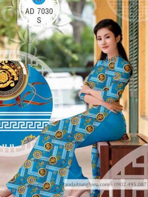 1587961511 673 Vai ao dai hoa van deu kieu moi AD 7030