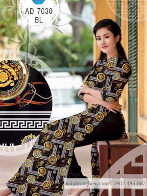 1587961511 674 Vai ao dai hoa van deu kieu moi AD 7030