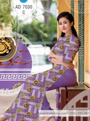 1587961512 770 Vai ao dai hoa van deu kieu moi AD 7030