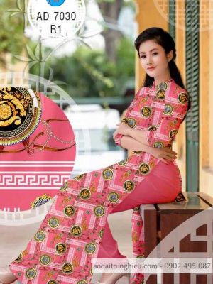 1587961512 968 Vai ao dai hoa van deu kieu moi AD 7030