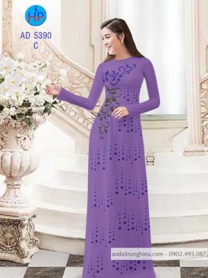 1587962211 281 Vai ao dai hoa van va cham bi thiet ke