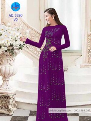1587962211 33 Vai ao dai hoa van va cham bi thiet ke