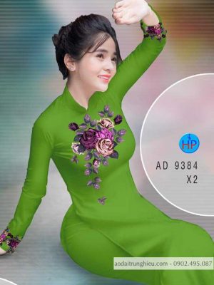 Vải áo dài hoa hồng kiểu mới AD 9384 29 1588048663 553 Vai ao dai hoa hong kieu moi AD 9384