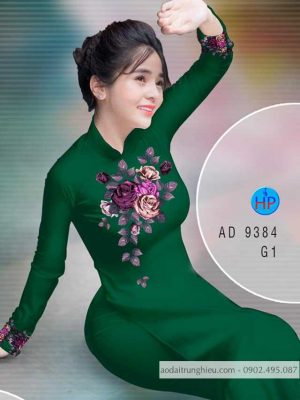Vải áo dài hoa hồng kiểu mới AD 9384 28 1588048663 955 Vai ao dai hoa hong kieu moi AD 9384