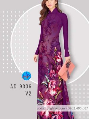 Vải áo dài hoa 3D kiểu mới AD 9336 22 1588048770 621 Vai ao dai hoa 3D kieu moi AD 9336