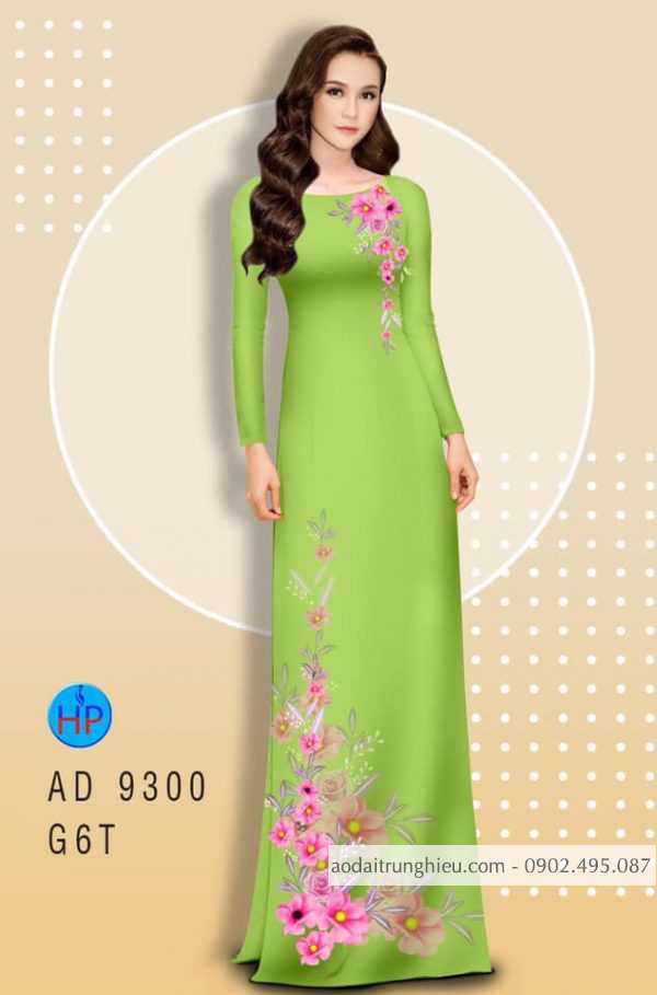 Vai ao dai hoa 3D moi ra AD 9300