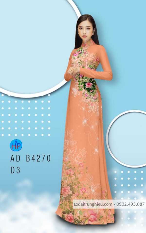 Vai ao dai hoa hong moi ra AD B4270