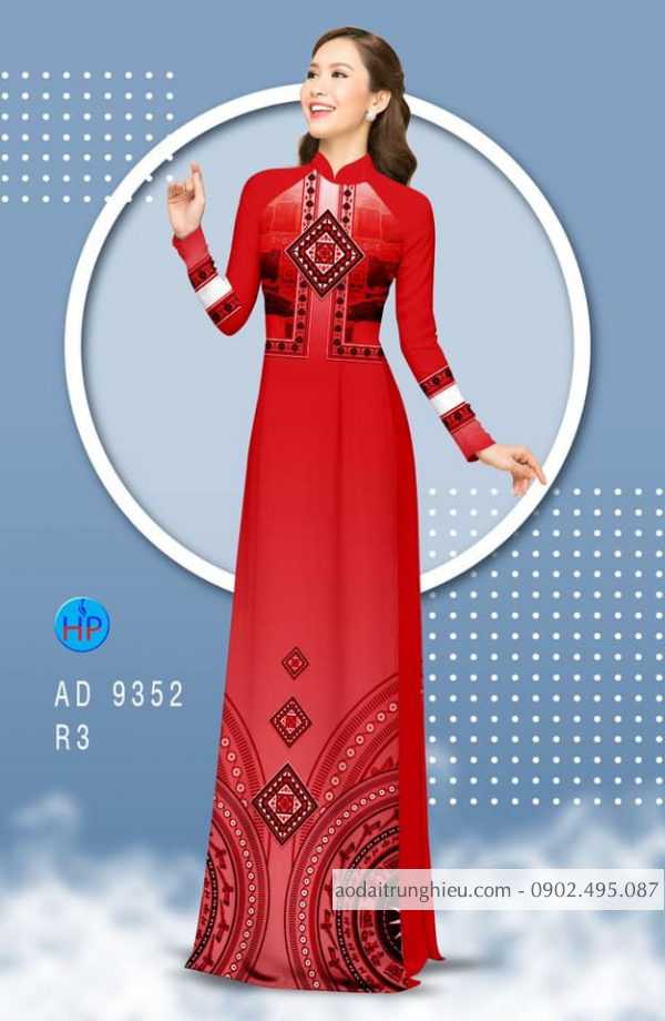 Vai ao dai hoa van kieu moi AD 9352