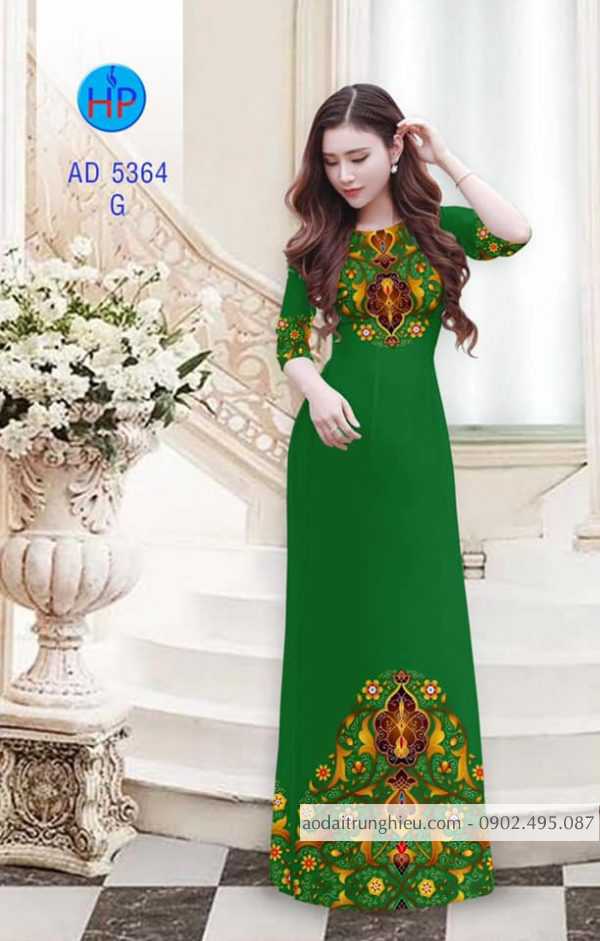 Vai ao dai hoa van thiet ke 2020 AD 5364