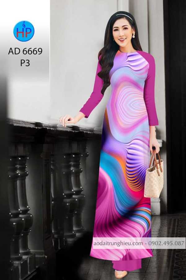 Vai ao dai hoa van thiet ke 2020 AD 6669