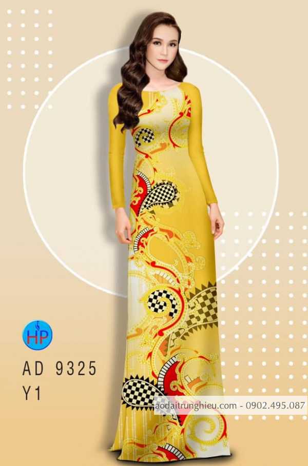 Vai ao dai hoa van thiet ke 2020 AD 9325