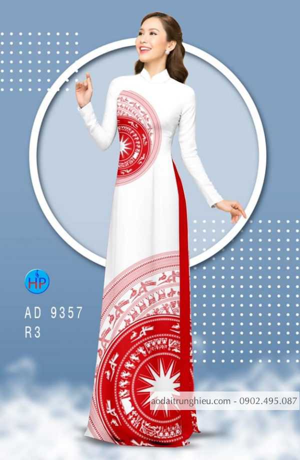 Vai ao dai hoa van thiet ke 2020 AD 9357