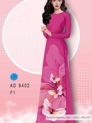 Vải áo dài hình bướm kiểu mới AD 9402 21 1588498039 862 vai ao dai vai ao dai dep ad