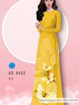 Vải áo dài hình bướm kiểu mới AD 9402 36 1588498041 498 vai ao dai vai ao dai dep ad