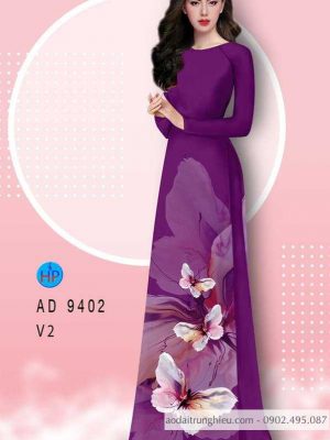 Vải áo dài hình bướm kiểu mới AD 9402 33 1588498041 633 vai ao dai vai ao dai dep ad