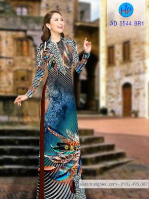 Vải áo dài lông vũ thiết kế 2020 AD 5544 36 1588498156 26 vai ao dai vai ao dai dep ad