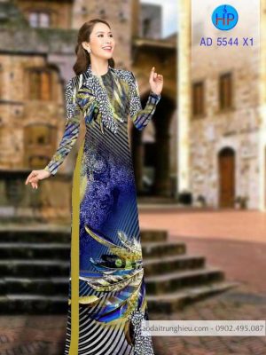 Vải áo dài lông vũ thiết kế 2020 AD 5544 41 1588498157 513 vai ao dai vai ao dai dep ad