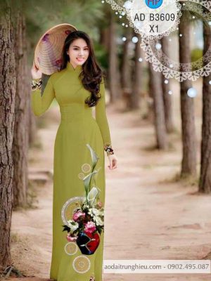 Vải áo dài hoa ly mới ra AD B3609 24 1588559471 30 vai ao dai vai ao dai dep ad