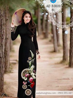Vải áo dài hoa ly mới ra AD B3609 25 1588559471 973 vai ao dai vai ao dai dep ad
