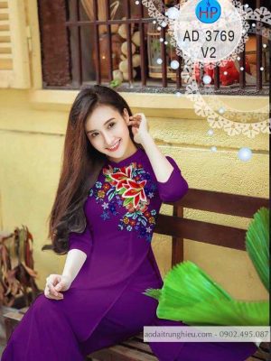 Vải áo dài hoa ly mới ra AD 3769 28 1588559592 243 vai ao dai vai ao dai dep ad