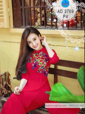 Vải áo dài hoa ly mới ra AD 3769 29 1588559592 829 vai ao dai vai ao dai dep ad