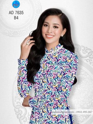 Vải áo dài hoa văn đều mới ra AD 7635 27 1588559951 435 vai ao dai vai ao dai dep ad