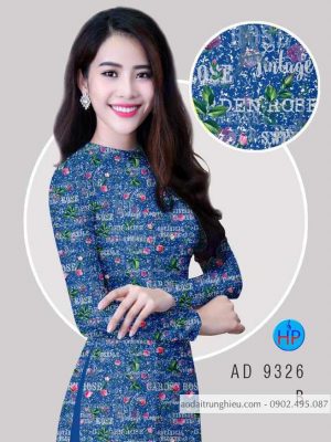Vải áo dài hoa đều kiểu mới AD 9326 22 1588560432 611 vai ao dai vai ao dai dep ad