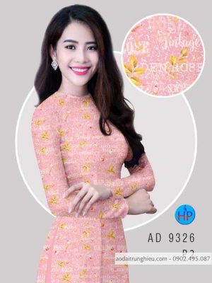 Vải áo dài hoa đều kiểu mới AD 9326 30 1588560433 180 vai ao dai vai ao dai dep ad