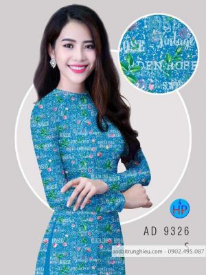 Vải áo dài hoa đều kiểu mới AD 9326 33 1588560433 395 vai ao dai vai ao dai dep ad