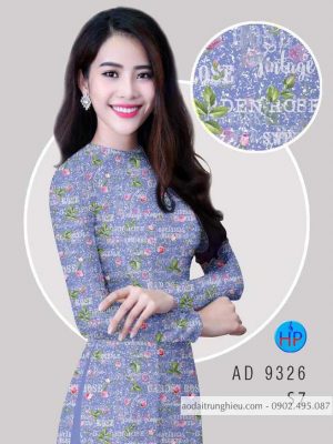 Vải áo dài hoa đều kiểu mới AD 9326 31 1588560433 993 vai ao dai vai ao dai dep ad