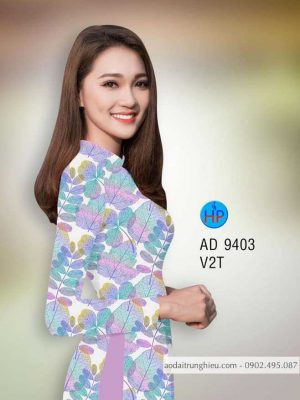 Vải áo dài hình lá kiểu mới AD 9403 30 1588664715 439 vai ao dai vai ao dai dep ad
