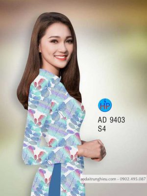 Vải áo dài hình lá kiểu mới AD 9403 35 1588664716 933 vai ao dai vai ao dai dep ad