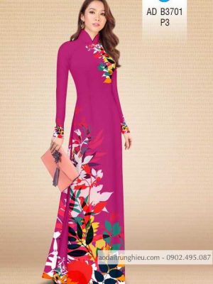 Vải áo dài lá kiểu mới AD B3701 25 1588665674 221 vai ao dai vai ao dai dep ad