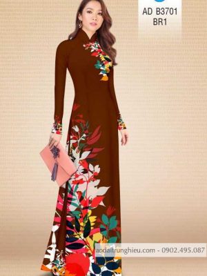 Vải áo dài lá kiểu mới AD B3701 22 1588665674 677 vai ao dai vai ao dai dep ad
