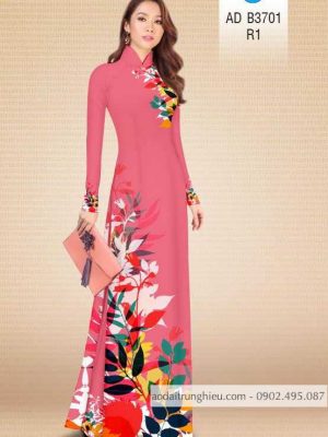 Vải áo dài lá kiểu mới AD B3701 23 1588665674 69 vai ao dai vai ao dai dep ad