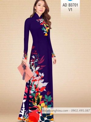 Vải áo dài lá kiểu mới AD B3701 32 1588665675 730 vai ao dai vai ao dai dep ad
