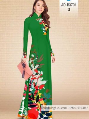 Vải áo dài lá kiểu mới AD B3701 39 1588665676 146 vai ao dai vai ao dai dep ad